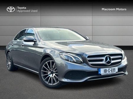 2018 Mercedes-Benz E Class 220 D AVANTGARDE 4DR AUTO €24,500