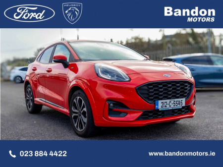 2021 Ford Puma 2021 Ford Puma RED ST Line 1.0T EcoBoost mHEV 125PS ST-Line €20,950