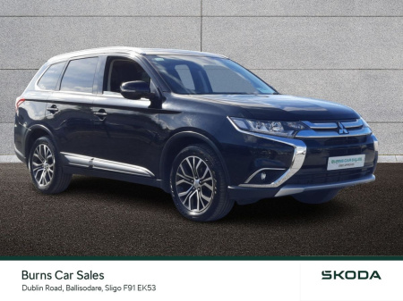 2018 Mitsubishi Outlander 2.2 DI-D 150PS 6MT 4WD 7-Seater BlackLin €22,900