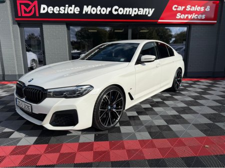 2021 BMW 5 Series D G30 M SPORT MHEV 4DR A AUTO, LCI FACELIFT , BLACK HEATED LEATHER , LOW LOW KM'S @ 83KM , FINANCE , SERVICE , WARRANTY , 1 OWNER CAR & 2x KEYS , BMW SERVICE RECORD .