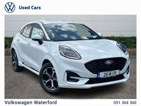 2025 Ford Puma 1.0L EcoBoost Hybrid 125PS ST-Line €30,975