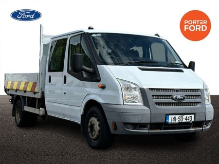 2014 Ford Transit 2.2T 350L DRW CRW CAB DROPSIDE 125PS *PRICE EX VAT*