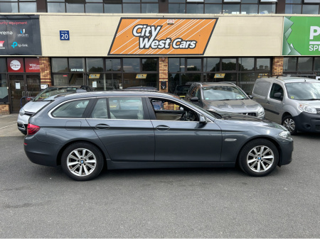 2015 BMW 5 Series 518D AUTOMATIC////TINY MLS///UNMARKED BEIGE DAKOTA LEATHER///IRISH CAR//FULL HISTORY///NCT 2026///LOW TAX JUST 200E