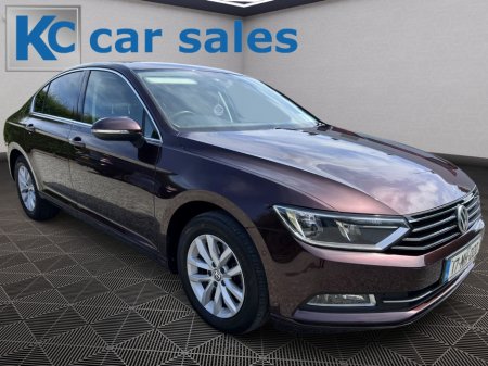 2017 Volkswagen Passat CL 1.6 TDI MANUAL 6SPEED FWD 120HP 4DR ONLY 97KM'S , DEALER HISTORY , 2X KEYS , FROM €70 p/w & €2,950 , SERVICED , TESTED , WARRANTY , STUNNING DIESEL PASSAT , PARKING SENSORS FRONT & REAR .