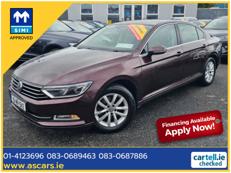 2015 Volkswagen Passat COMFORTLINE 1.6 TDI MANUAL ** VIOLET  PEARL ** 12 MONTH WARRANTY INCLUDED ** €9,995
