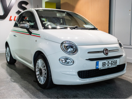 2018 Fiat 500 1.2 69BHP MIRROR 3DR €12,950