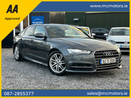 2016 Audi A6 162 A6 S-LINE AUTO + WARRANTY + NCT + TAX