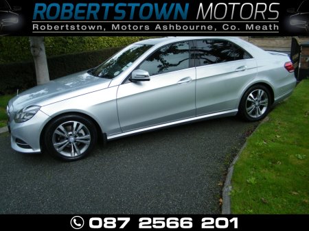2013 Mercedes-Benz E Class 220 CDI BLUE EFFICIENCY SE 4DR AUTO