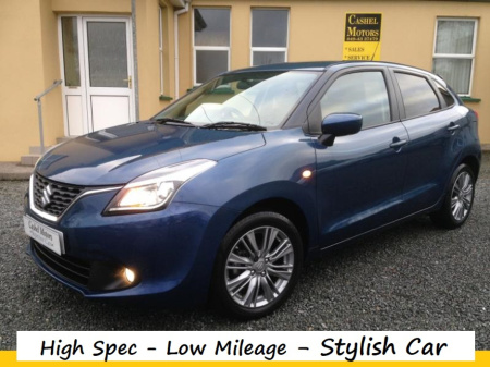 2017 Suzuki Baleno SZ-T BOOSTERJET Camera, SatNav, A/C, New 2027 NCT