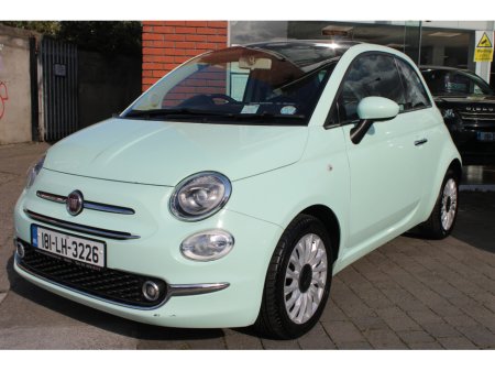 2018 Fiat 500 1.2 LOUNGE 69BHP 3DR €10,450