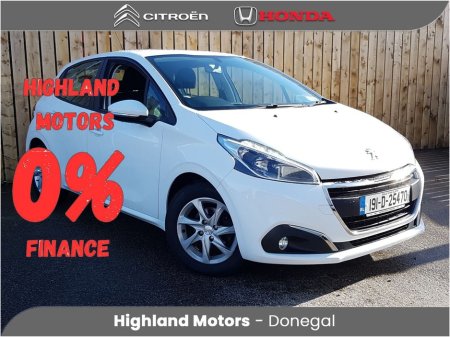 2019 Peugeot 208 1.2 PureTech 68bhp Active * FROM €49 PER WEEK *