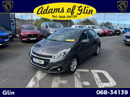 2019 Peugeot 208 ACTIVE 1.2 68 6.2 4DR €11,950