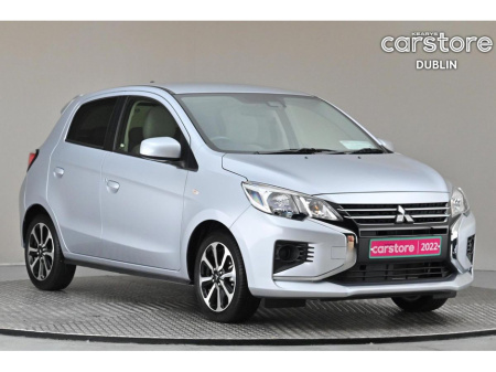 2022 Mitsubishi Mirage 1.2 CVT *VERY LOW MILEAGE *2TONE INTERIOR*DIAMOND CUT ALLOYS*PRIVACY GLASS*
