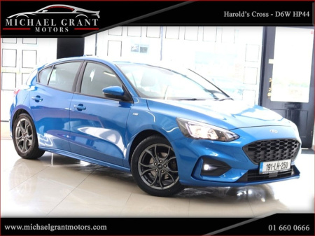 2019 Ford Focus ST LINE 1.0 PETROL 125PS 1 OWNER / IRISH CAR / 2027 NCT €18,250