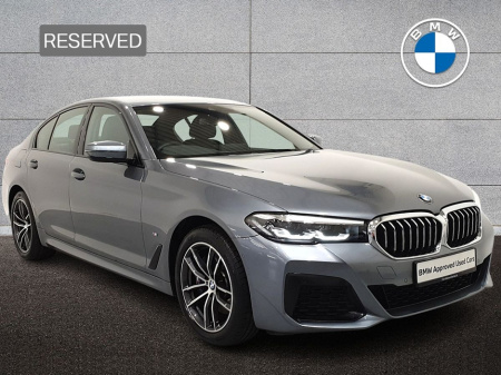 2021 BMW 5 Series 530e M Sport Saloon