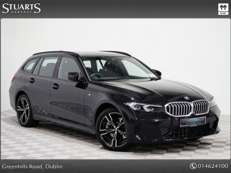 2025 BMW 3 Series 19.5KW BATTERY UP TO 101KM EV RANGE: 330E M-SPORT TOURING, BLACK SAPPHAIRE, BMW LED HEADLIGHTS, ANDROID AUTO, APPLE CARPLAY, REAR CAMERA, PARKING ASSI