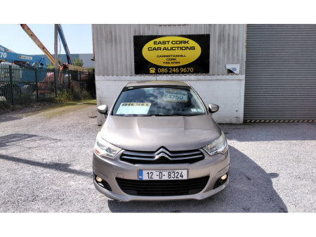 2012 Citroen C4 1.6 HDI 90HP VTR+ HRS 4DR
