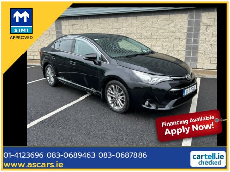 2016 Toyota Avensis 1.6 D LUNA NAV ** IRISH CAR ** HIGH SPEC ** REVERSE CAMERA ** 2 KEYS ** EXCELLENT EXAMPLE **