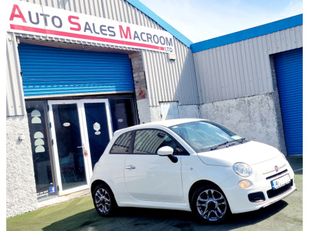 2014 Fiat 500 1.2 Sport  68BHP 69BHP low mileage NEW NCT 01 26 TAX 09.25 €8,500