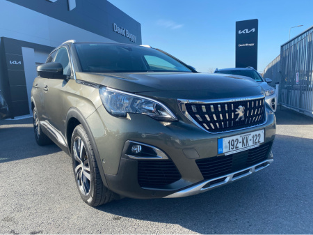 2019 Peugeot 3008 ALLURE 1.5 BLUE HDI 130 6 6.2 4DR €21,500