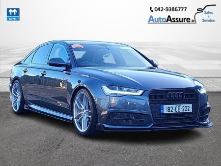 2018 Audi A6 2.0 TDI S-Line Black Edition S-tronic 190BHP *** Maxton Kit / Veeman Alloys / Sat Nav / Full Leather ***