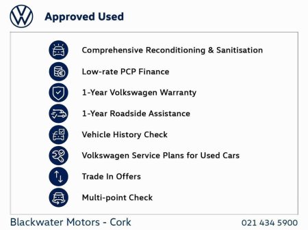 2022 Volkswagen Polo 1.0TSI 95BHP 5DR STYLE €22,995