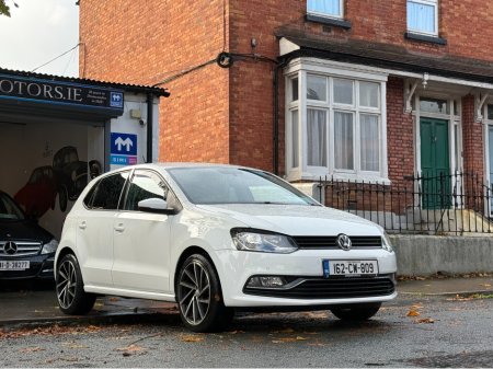 2016 Volkswagen Polo 1.0 Match, New Nct 10/2027, Bluetooth, Parking Sensors, Cruise Control, Upgraded Alloys, Privacy Glass A/C, Ideal Starter Car, 5 Door, Finance Available, Service & Warranty Included, SIMI Dealer, €10,950