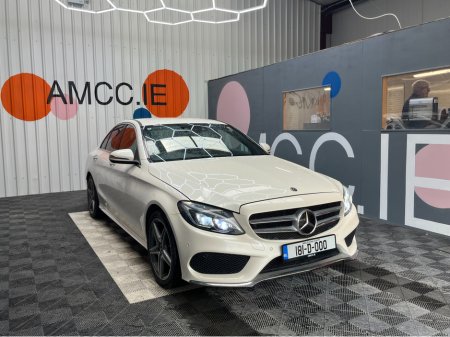 2018 Mercedes-Benz C Class €23950! MERCEDES C CLASS C220D AUTOMATIC AMG-LINE / ONLY 64K KMS / BLACK LEATHER INTERIOR