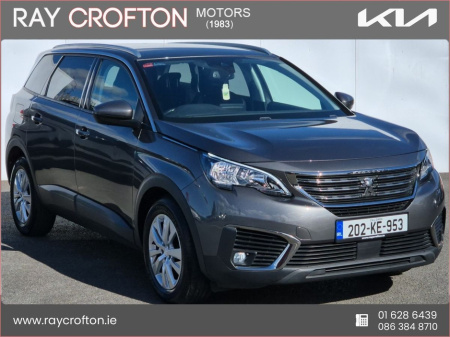 2020 Peugeot 5008 1.2 PureTech 130bhp Auto Active €27,950