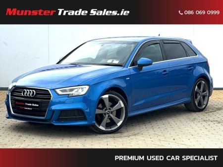 2018 Audi A3 2.0 TDI 184 S-Tronic S Line