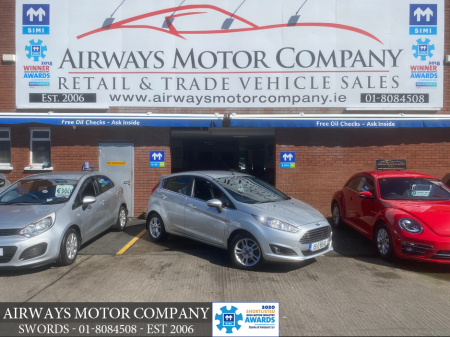 2015 Ford Fiesta 1.25 ZETEC  * 5 SPEED MANUAL * PHONE * MEDIASTREAM * AIRCON *ALLOYS €9,995