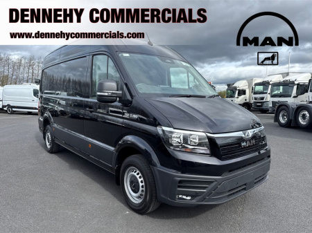 2025 MAN TGE TGE MWB High Roof 3.180 Black A76