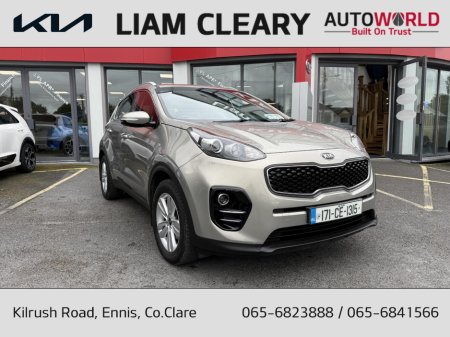 2017 Kia Sportage 1.7 PLATINUM 5DR