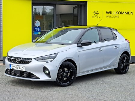 2022 Opel Corsa ELITE 1.2TURBO 100BHP **HALF LEATHER*REVERSING CAMERA**