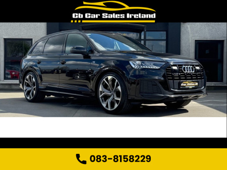 2022 Audi Q7 3.0 TDI V6 50 Black Edition SUV 5dr Diesel Tiptronic quattro FULL LEATHER INTERIOR, TOUR PACK, MYTHOS BLACK