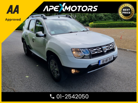 2018 Dacia Duster FINANCE ARRANGED * SIGNATURE 1.5 DCI 110 5DR * IMMACULATE * TOP-SPEC SUV * LOW LOW MILES * 2-KEYS * NEW NCT FEB-26 * LOW TAX JUL-24 * 6-STAMPS MAIN DEALER SERVICE HISTORY * CARTELL HISTORY CHECKED