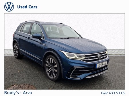 2023 Volkswagen Tiguan R-LINE 2.0 TDI 150BHP D7F 5DR