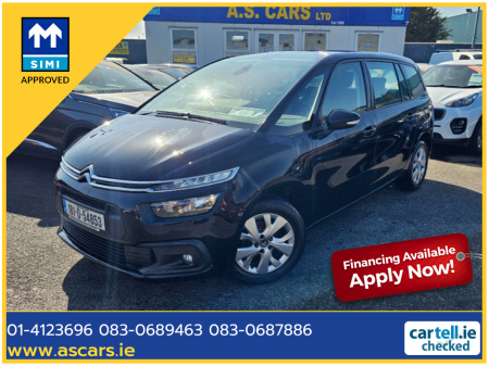 2018 Citroen Grand C4 Picasso GRAND 1.6BHDI S/TOURER TCH ED 120 5DR €12,995