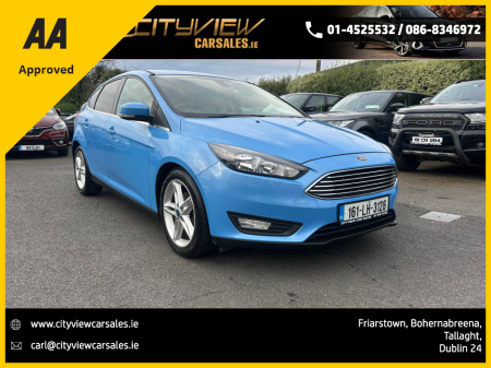 2016 Ford Focus 1.5 TDCI ZETEC 120PS 5DR €9,950