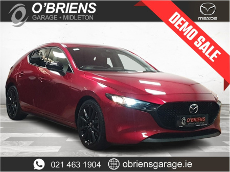 2025 Mazda Mazda3 5HB E-SKYACTIV X 186PS 6MT HOMURA SUNROOF €38,500