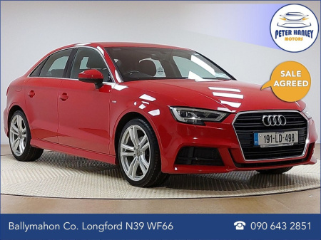 2019 Audi A3 30 TDI 116HP S Line