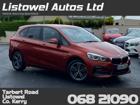 2019 BMW 2 Series SPORT 218D 2.0 AUTOMATIC