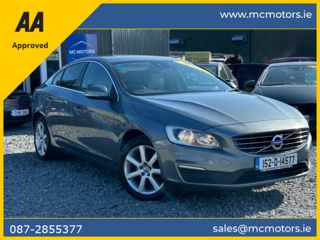 2015 Volvo S60 3 MONTH WARRANTY + NEW NCT €7,950