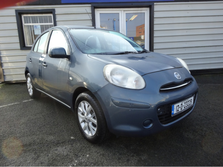 2012 Nissan Micra 1.2 PETROL 5 DOOR KEY 186 €4,950