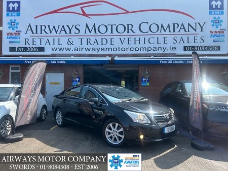 2012 Toyota Avensis * STRATA * 2.0 D4D  * 6 SPEED MANUAL * PHONE * LOW KMS * MEDIASTREAM * CRUISE * AIRCON* ALLOYS * FOGS *