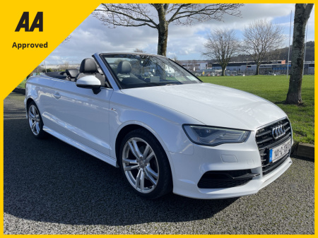 2014 Audi A3 CABRIOLET 1.8 TFSI S LINE S-A 2DR AUTO €14,950