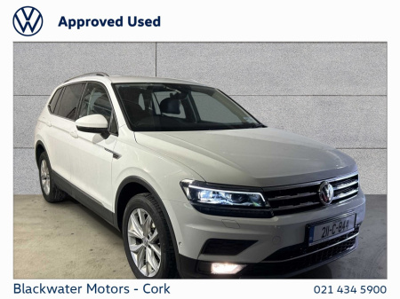 2021 Volkswagen Tiguan Allspace ALLSPACE 2.0TDI 150BHP HIGHLINE WITH TECHNOLOGY UPGRADE, FREE AA ROADSIDE ASSISTANCE AND 12 MONTHS WARRANTY
