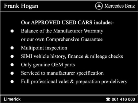 2021 Mercedes-Benz EQA EQA 250 190 BHP / 451 km Range, Road Tax: €120 ONLY 92,000 Kilometres(CALL JACK ON 087-7959730)