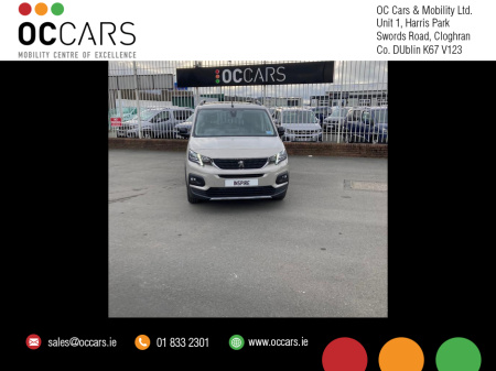 2025 Peugeot Rifter NEW Inspire GT Switch - Drive from WC/ UpFront wheelchair Passenger