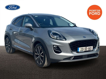 2022 Ford Puma 1.0L EcoBoost mHEV 125PS Titanium €22,850